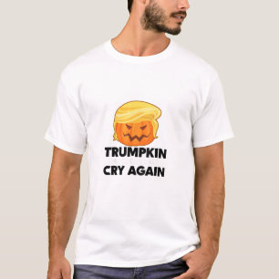 Make Liberals Cry Again Trumpkin Halloween T-Shirt