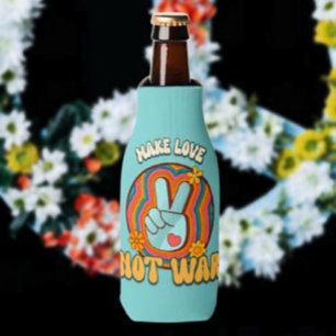 Make Love Not War Bottle Cooler