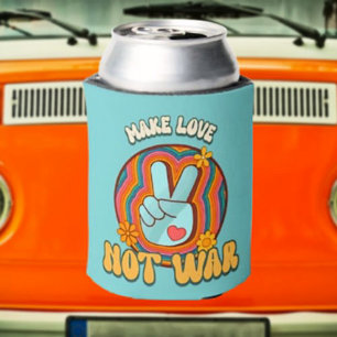 Make Love Not War Can Cooler