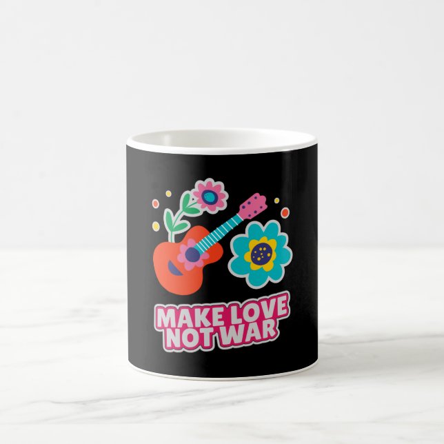 Make love not war coffee mug (Center)