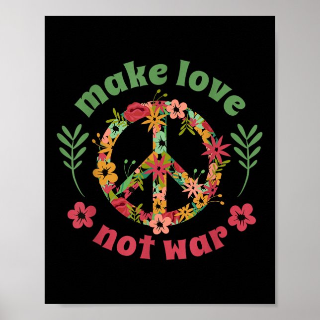 Make Love Not War  Poster (Front)