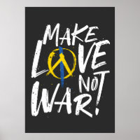 Make Love Not War Support Ukraine