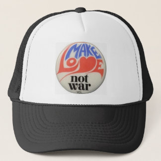 Make Love Not War Trucker Hat