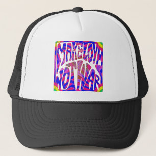 Make Love Not War Trucker Hat