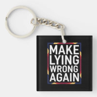 Make Lying Wrong Again Gift Resist Anti-Trump