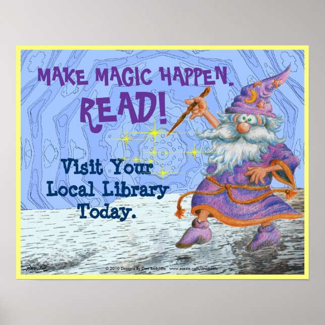 Make Magic Happen. READ! Poster (Front)