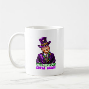 Make Mardi Gras Great Again Trump Fleur De Lis Coffee Mug