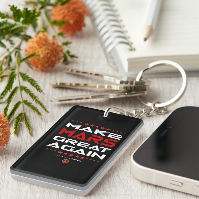 Make Mars Great Again Key Ring (Front Right)