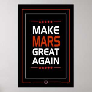 Make Mars Great Again Poster