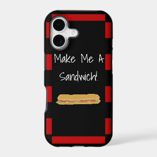 Make Me A Sandwich iPhone X Case