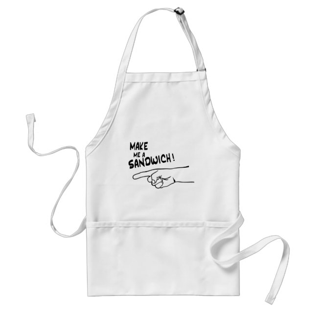 Make Me A Sandwich Standard Apron (Front)