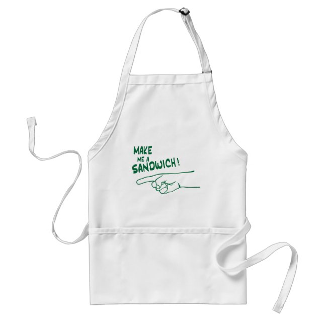 Make Me a Sandwich! Standard Apron (Front)