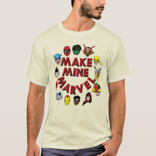 "Make Mine Marvel" Hero Graphic T-Shirt