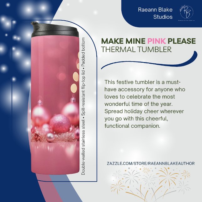 Make Mine Pink Please Thermal Tumbler (Creator Uploaded)