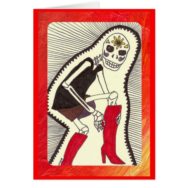 Make Mine Red Card (Front)