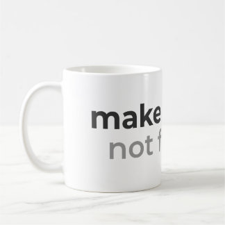 Make Money Not Friends Motivational Tee Coffee Mug