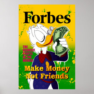 Make Money Not Friends Poster