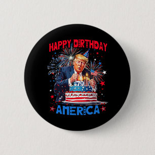 Make My Birthday Great Again 6 Cm Round Badge