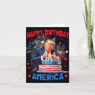 Make My Birthday Great Again Card