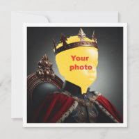 Make my child royal, little prince, king on throne