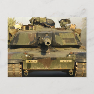 Make My Day M1A1Abrams MBT Postcard