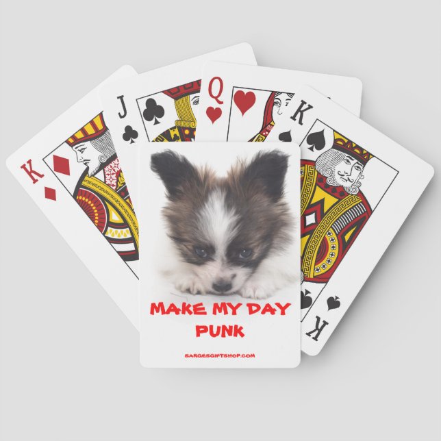 MAKE MY DAY PLAYING CARDS (Back)