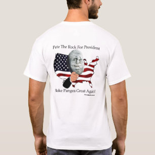 Make Pangea Great Again on Back T-Shirt