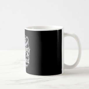 Make parkinson's look good awareness silver ribbon coffee mug