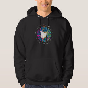 Make Peace Not War Awesome Peace Dove Illustratio Hoodie