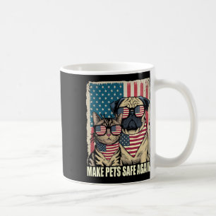 Make Pets Safe Again Eating The Dogs Cats Election Coffee Mug