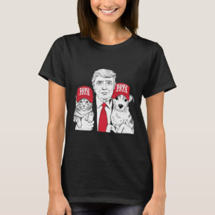Make Pets Safe Again Election Mega Trump Funny Deb T-Shirt