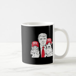 Make Pets Safe Again Election Mega Trump Funny Det Coffee Mug