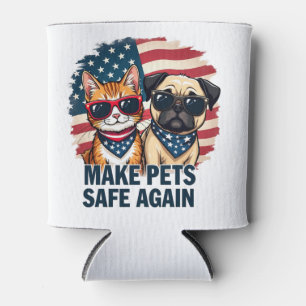 Make Pets Safe Again Trump Cat Dogs Election Can Cooler