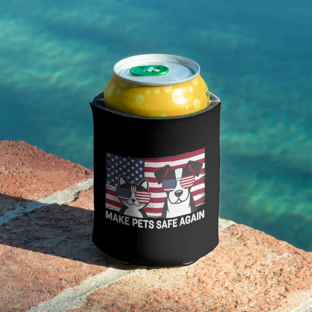 Make Pets Safe Again Trump Harris Debate 2024 Can Cooler (In Situ Pool)