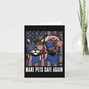 Make Pets Safe Again Trump Harris Debate Eating Th Card