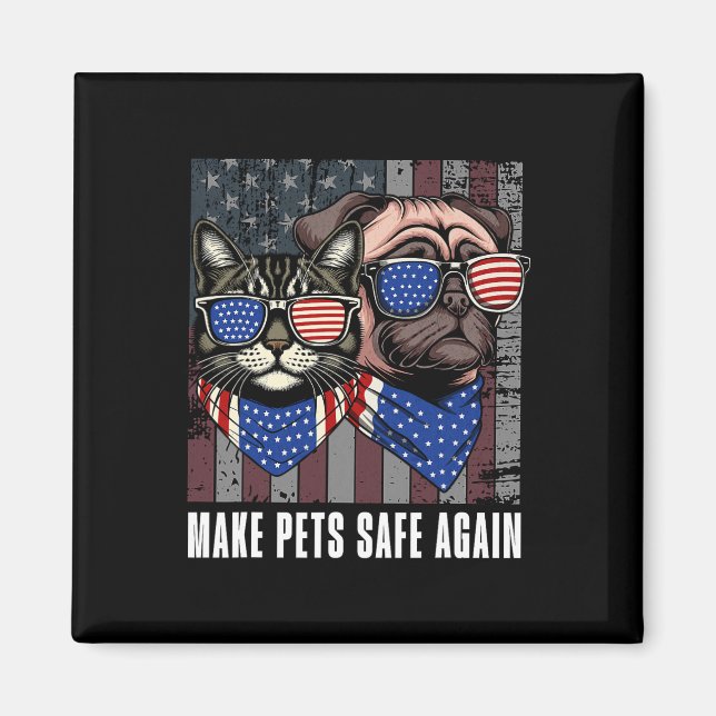 Make Pets Safe Again Trump Harris Debate Eating Th Magnet (Front)