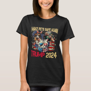 Make Pets Safe Again Trump Harris Debate Eating Th T-Shirt
