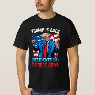 Make President's Day Great Again President Trump T-Shirt
