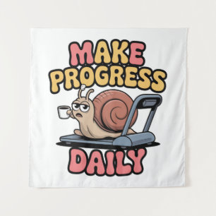 Make Progress Daily Tapestry