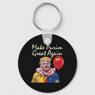 Make Purim Great Again Donald Trump Purim Costume  Key Ring