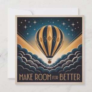 Make Room For Better Holiday Card