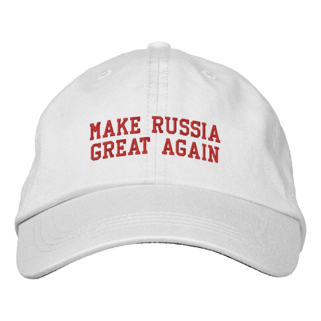 Make Russia Great Again Embroidered Hat (Front)