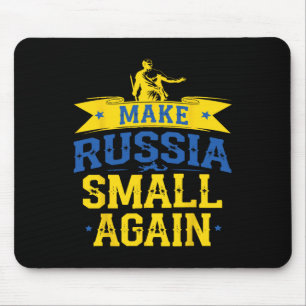 Make Russia Small Again – Funny Ukraine-inspired S Mouse Pad