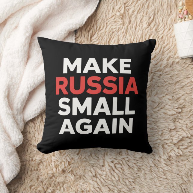 Make Russia Small Again Make Russia Small  Cushion (Blanket)