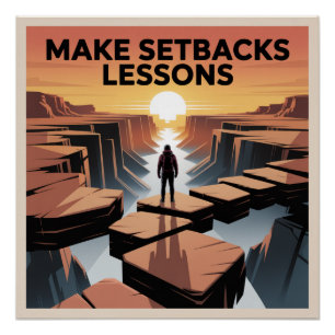 Make Setbacks Lessons Poster