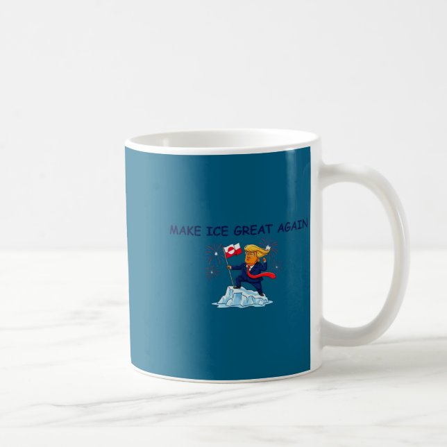 Make Shirt Ice Great Again Coffee Mug (Right)