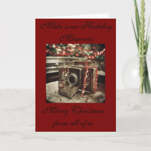 Make some holiday memories from all of us card
