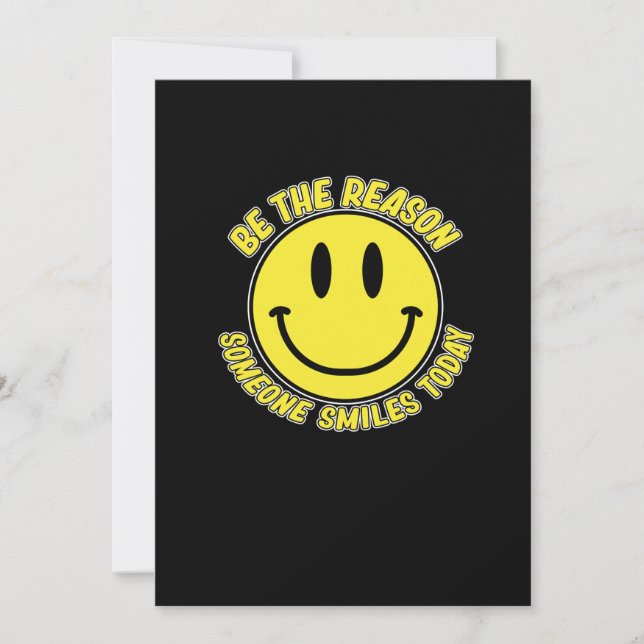 Make Someone Smile Anti Bullying Kindness Unity Invitation (Front)