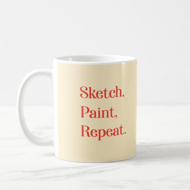 Make Space for Creativity to Evolve in Every Way Coffee Mug (Left)