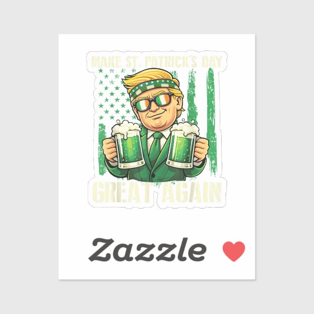 Make St. Patrick's Day Great Again (Sheet)